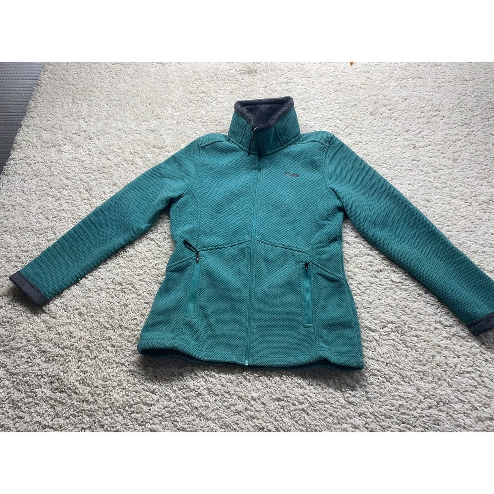 Powder River Zip Front Turquoise Jacket Women's Size Small